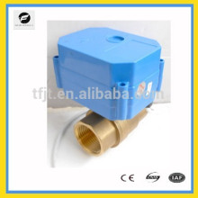 CWX-60P DC5V Brass 3/4" Full Port electric Ball valve with signal feedback for position state